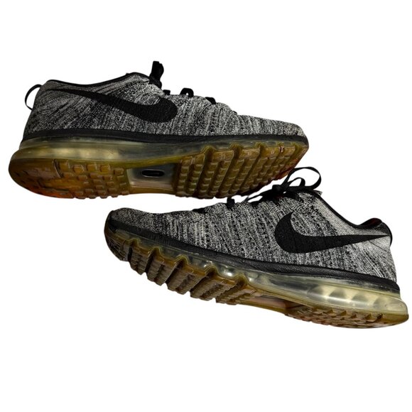 Men\'s Nike Flyknit Air Max Oreo Shoes Size 13 Style 620469-105 main image 5